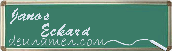 Janos Eckard Visitenkarte